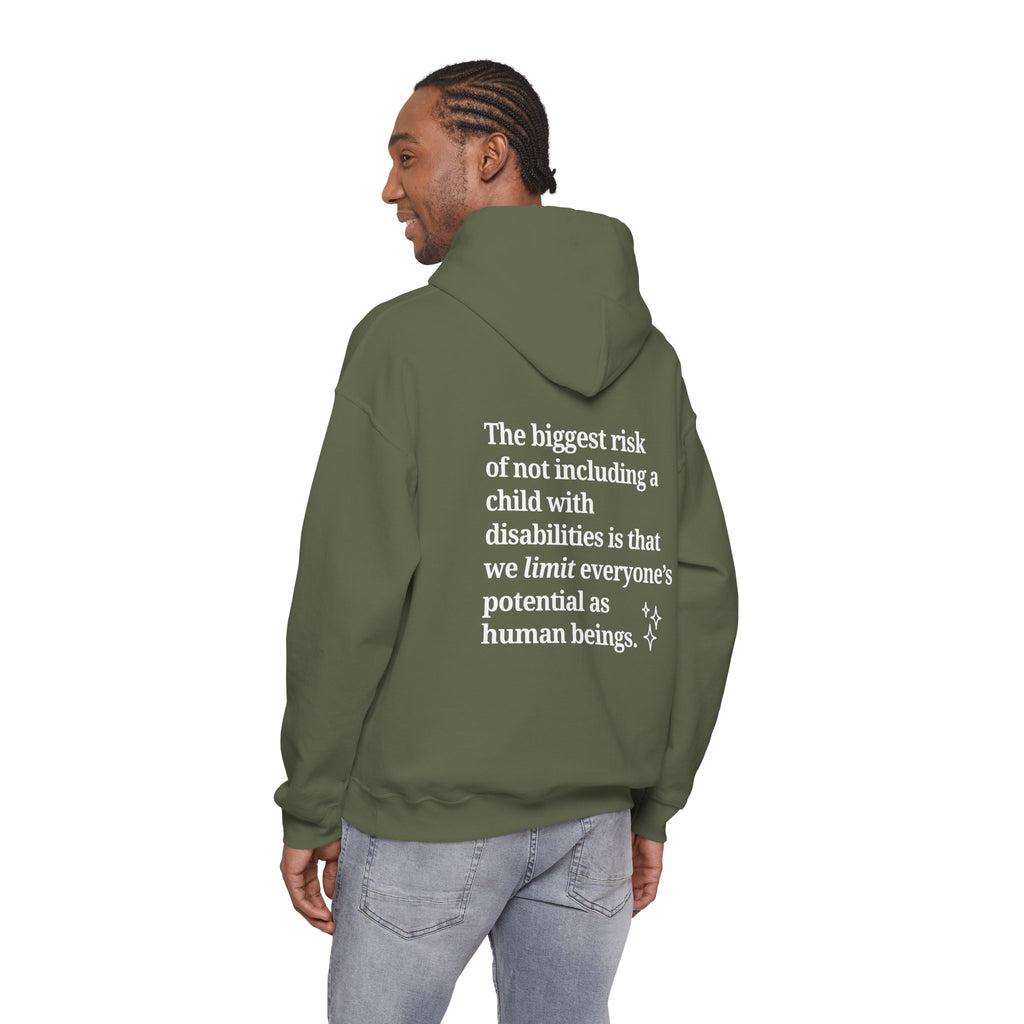 The Biggest Risk Unisex Heavy Blend™ Hooded Sweatshirt