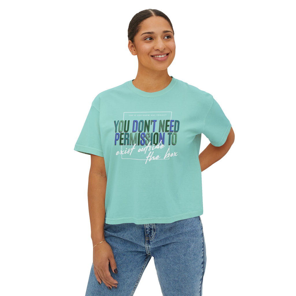 Boxy Exist Outside The Box Comfort Colors