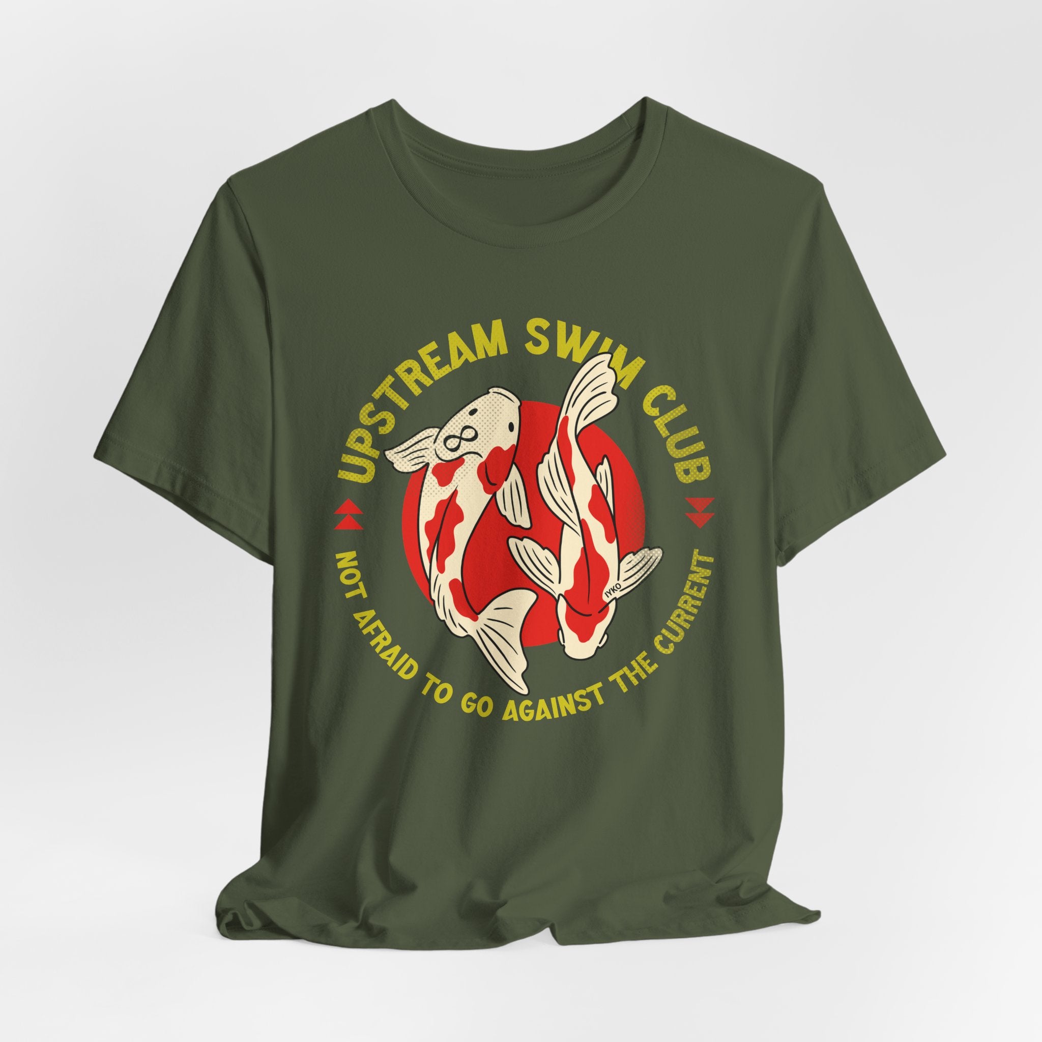Upstream Swim Club Unisex Jersey Short Sleeve Tee