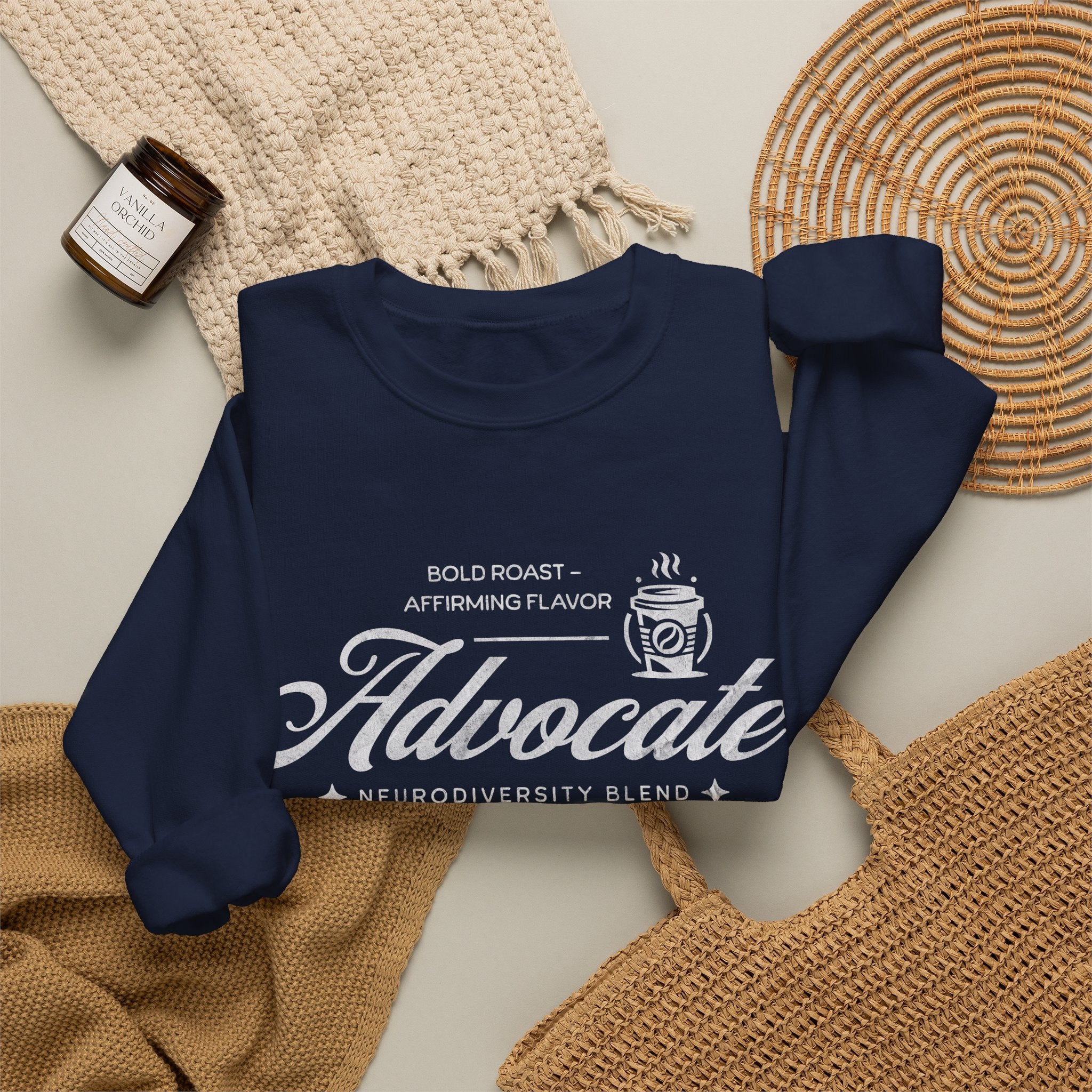 Advocate Coffee Blend Unisex Heavy Blend™ Crewneck Sweatshirt
