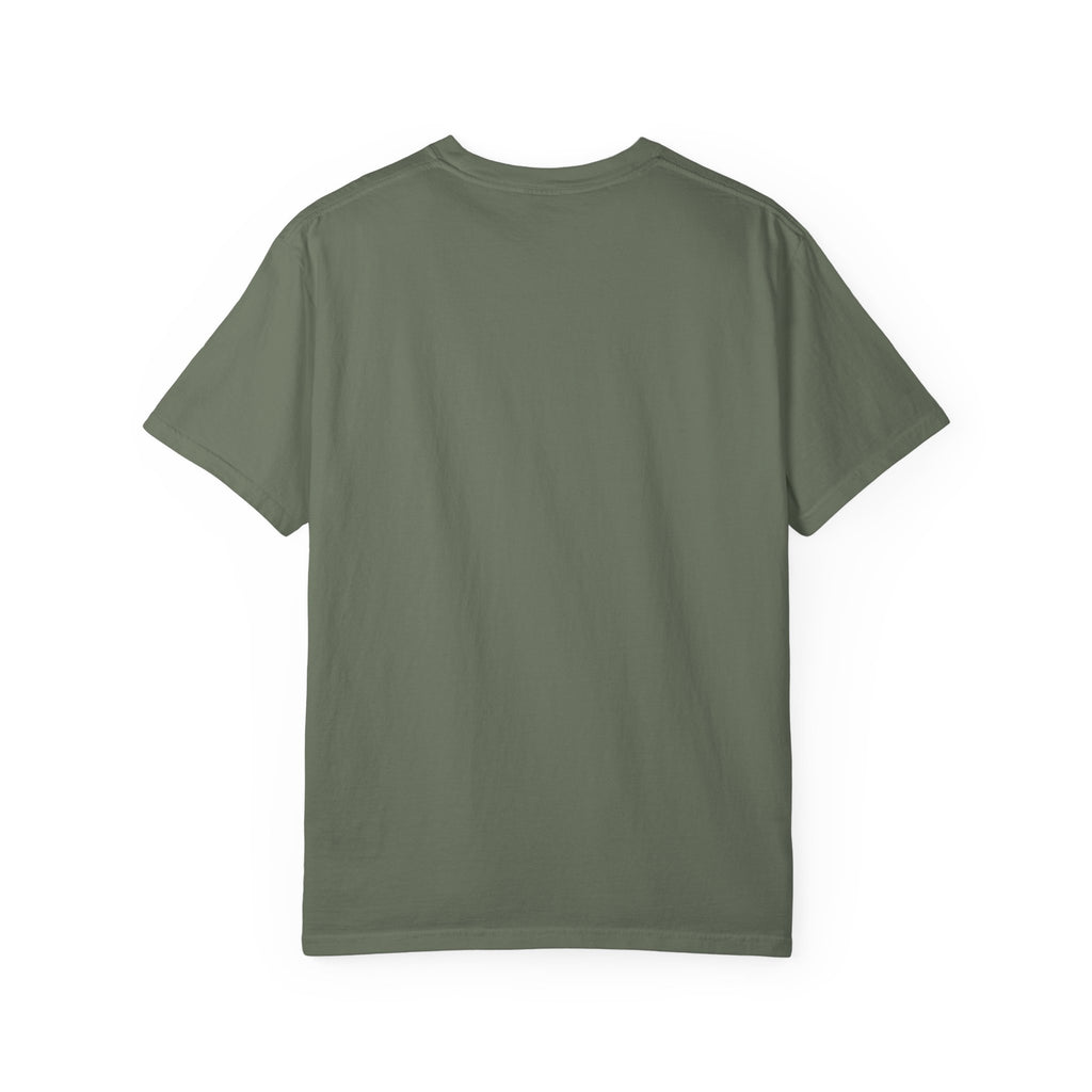Neuro-affirming Earth Peace Sign Unisex Garment-Dyed T-shirt