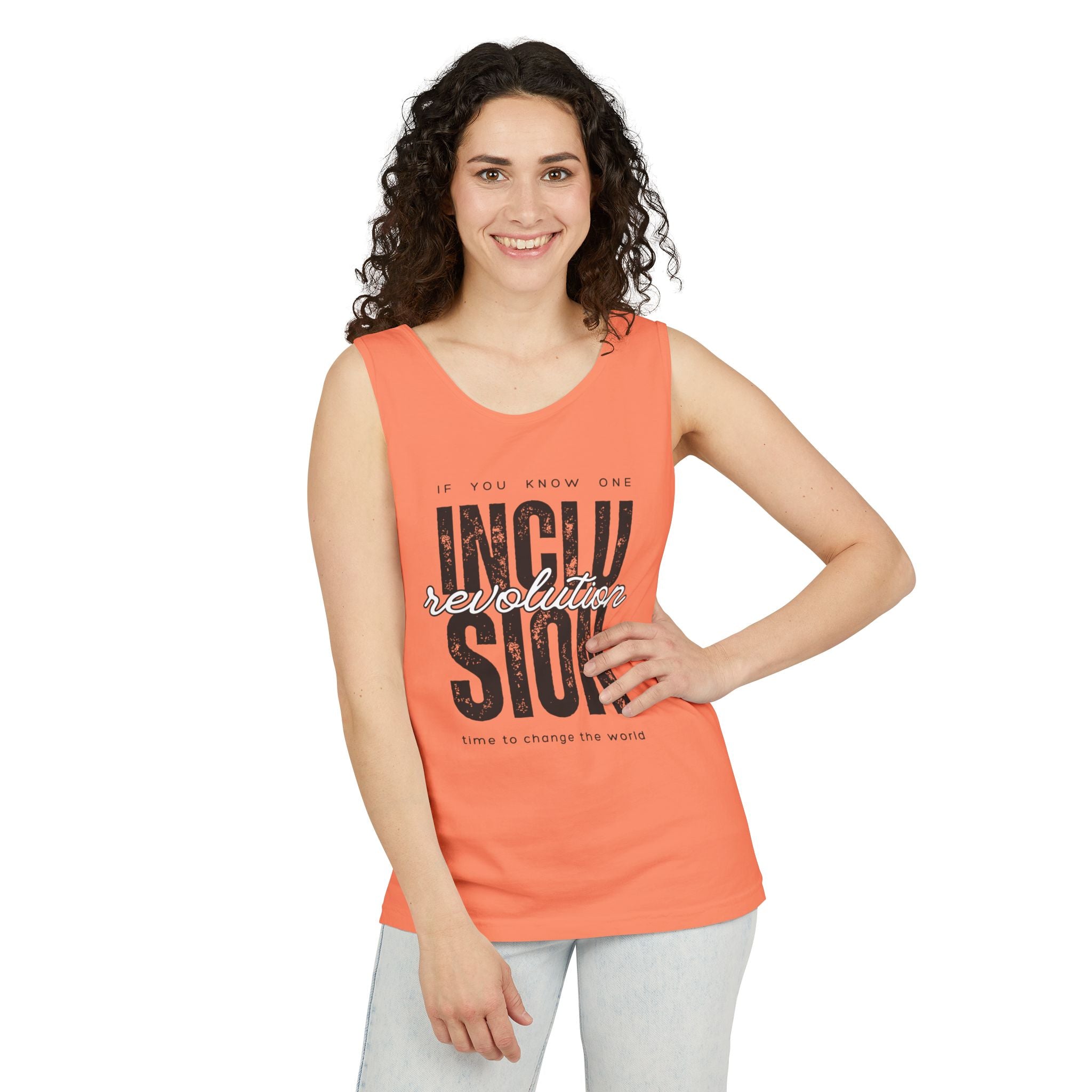 Inclusion Revolution Unisex Garment-Dyed Tank Top