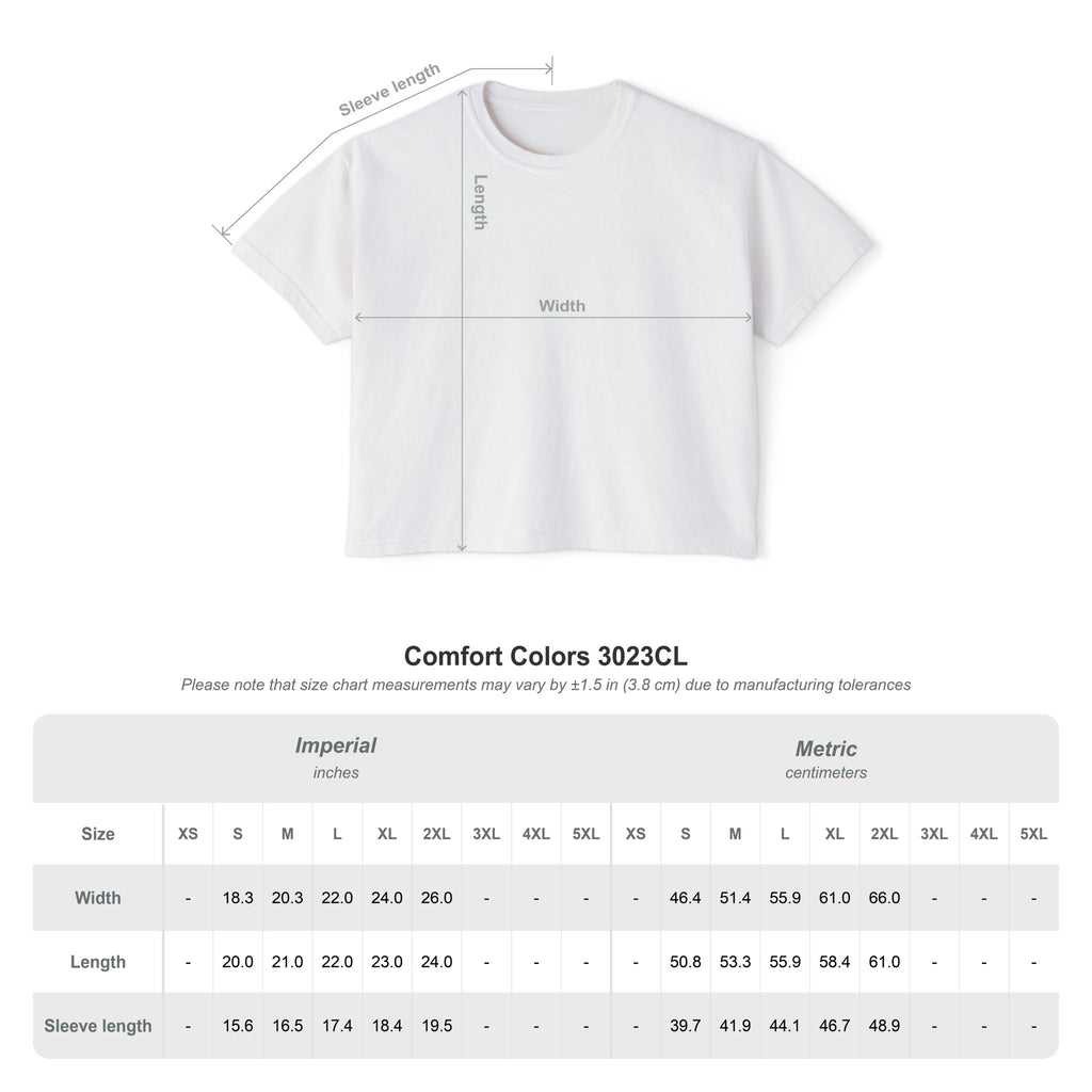 Boxy Passionate Advocate Comfort Colors
