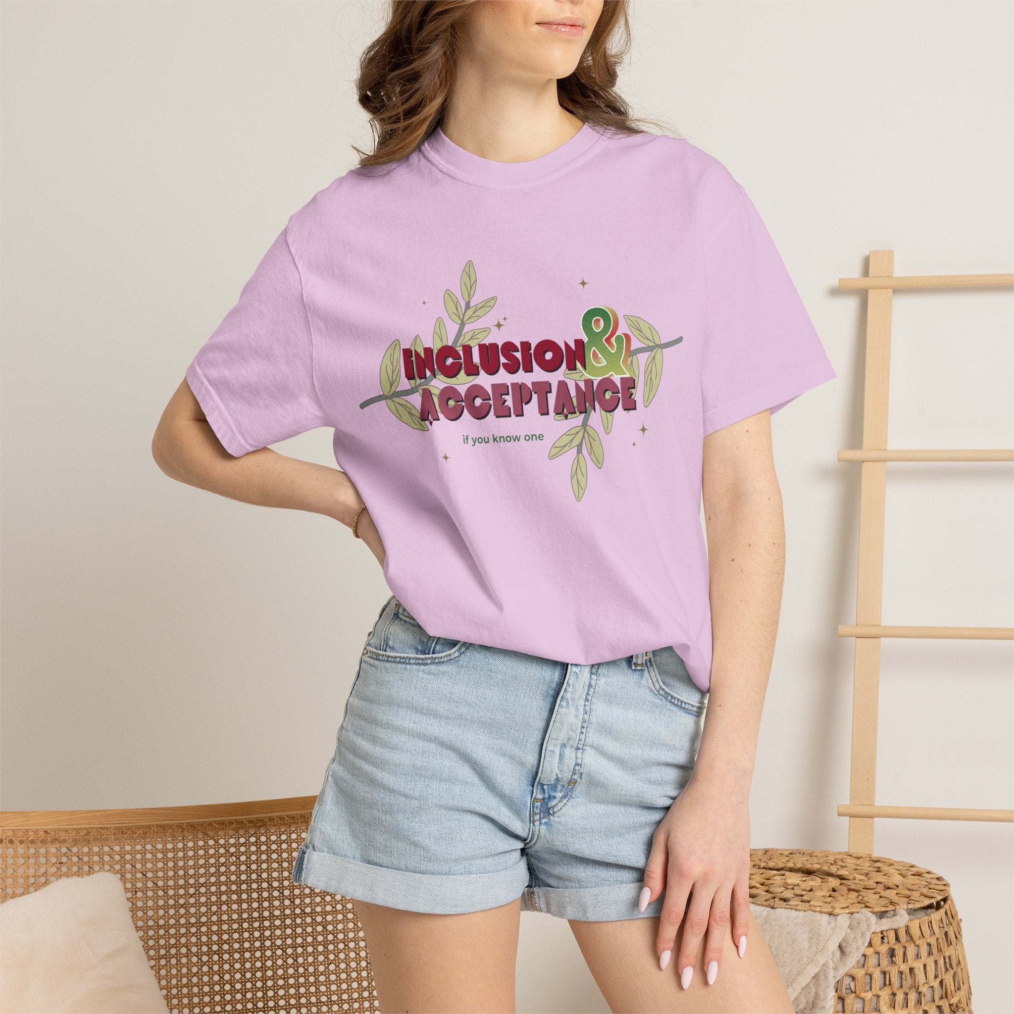 Inclusion & Acceptance Unisex Garment-Dyed T-shirt
