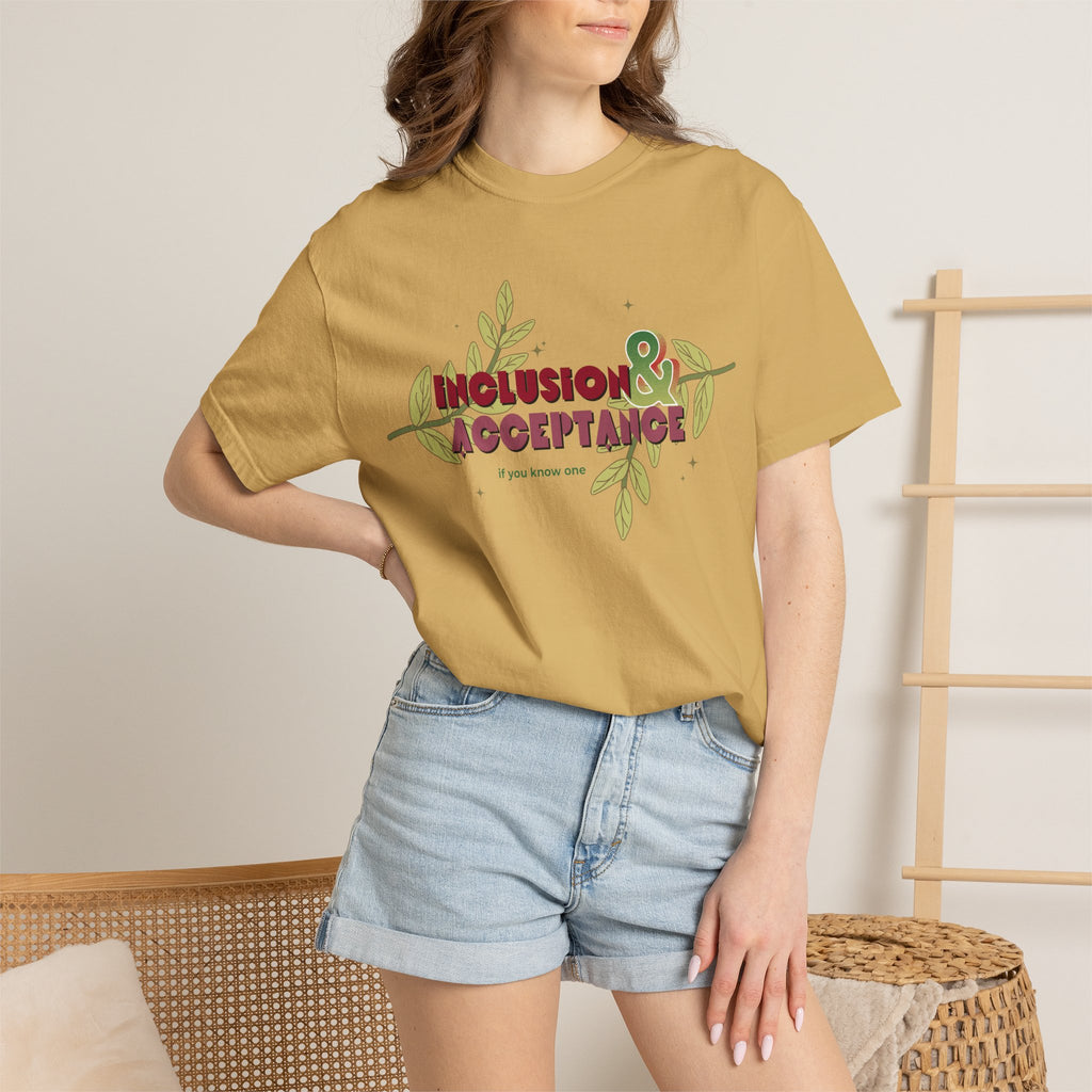 Inclusion & Acceptance Unisex Garment-Dyed T-shirt