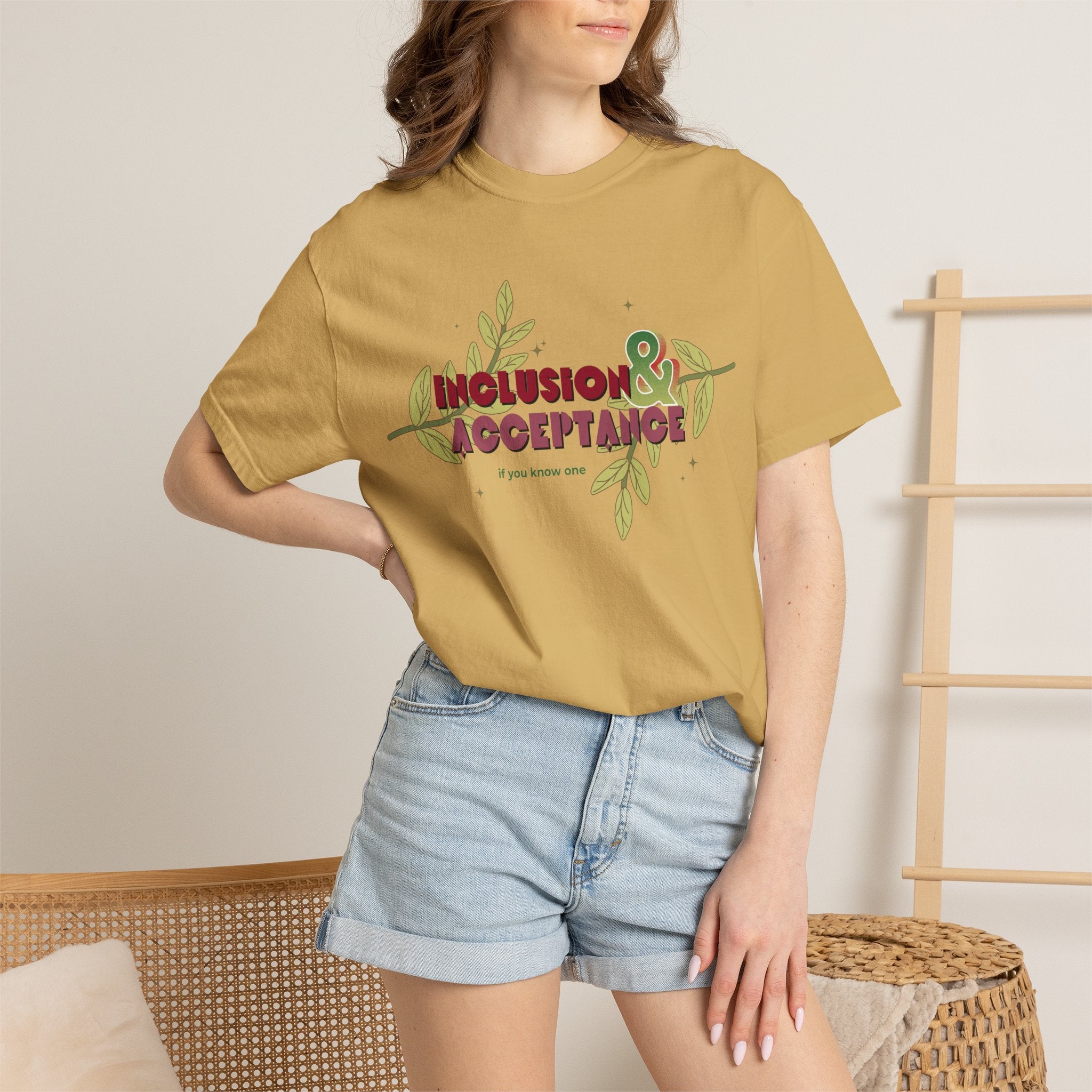Inclusion & Acceptance Unisex Garment-Dyed T-shirt