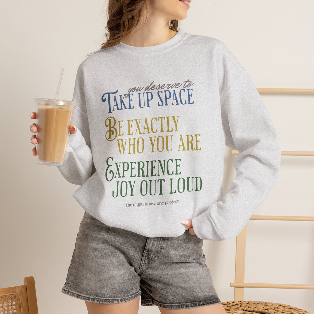 Be You Unisex Crewneck Sweatshirt