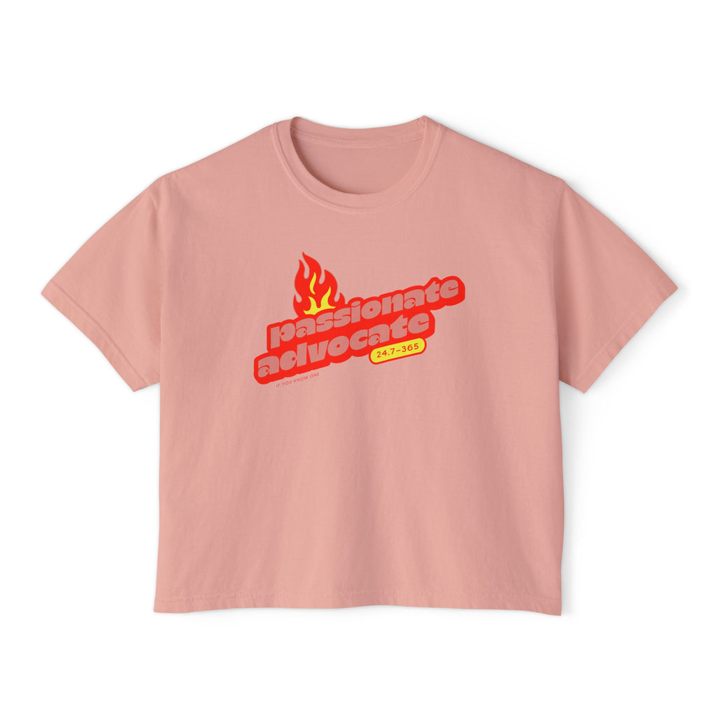 Boxy Passionate Advocate Comfort Colors