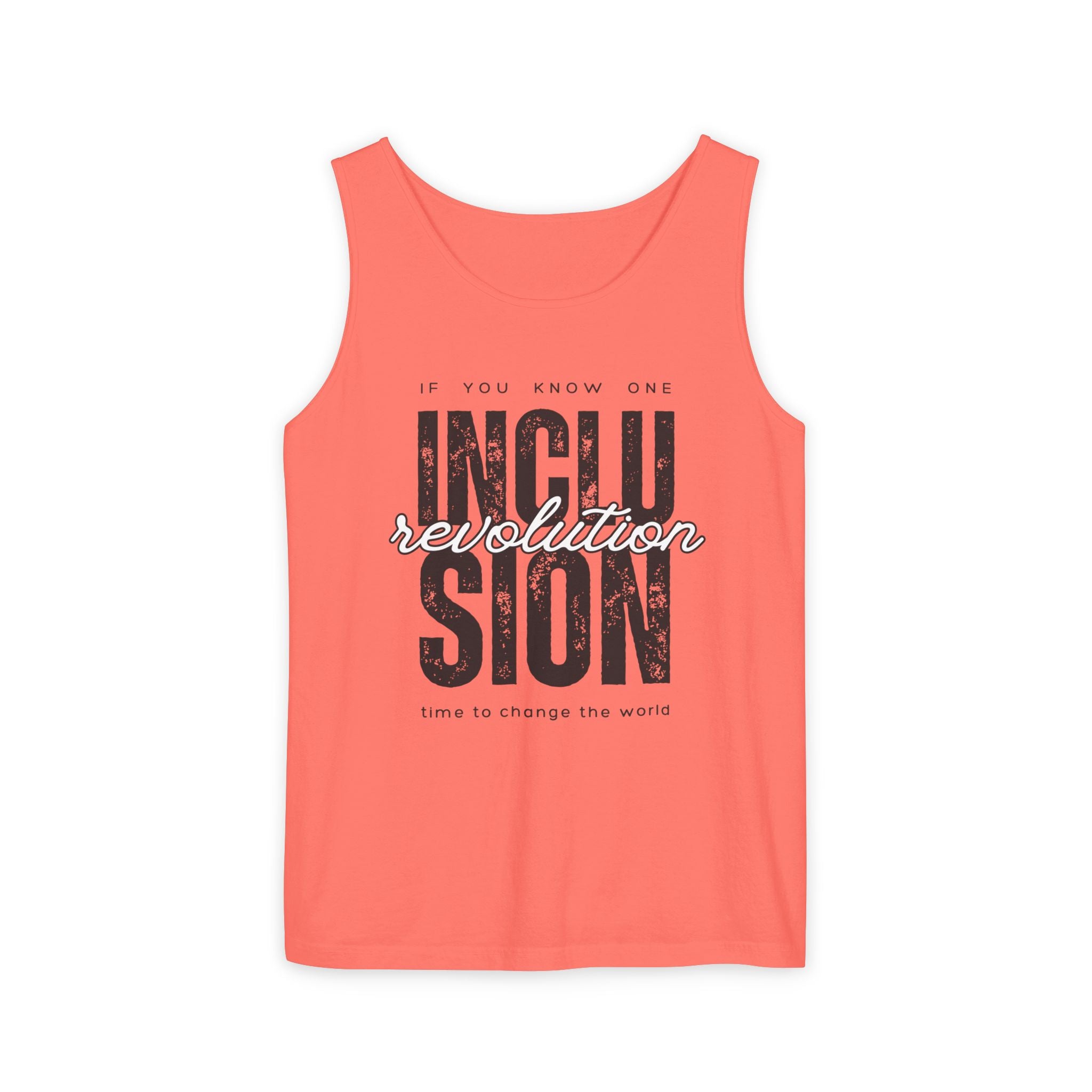 Inclusion Revolution Unisex Garment-Dyed Tank Top
