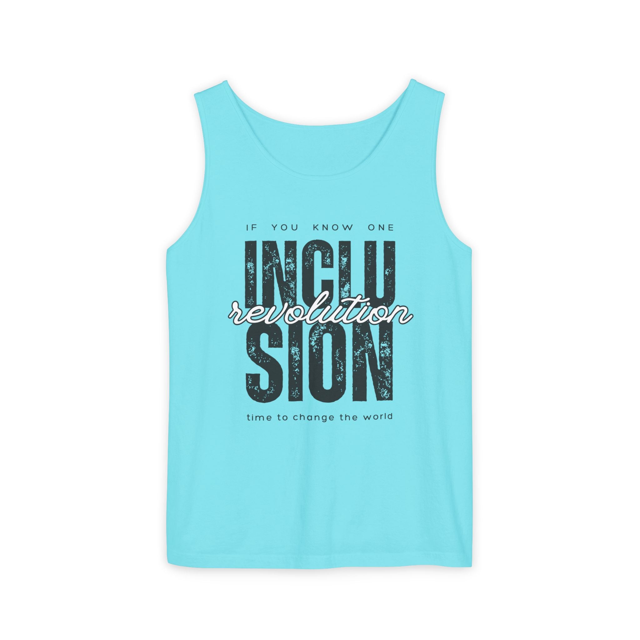 Inclusion Revolution Unisex Garment-Dyed Tank Top