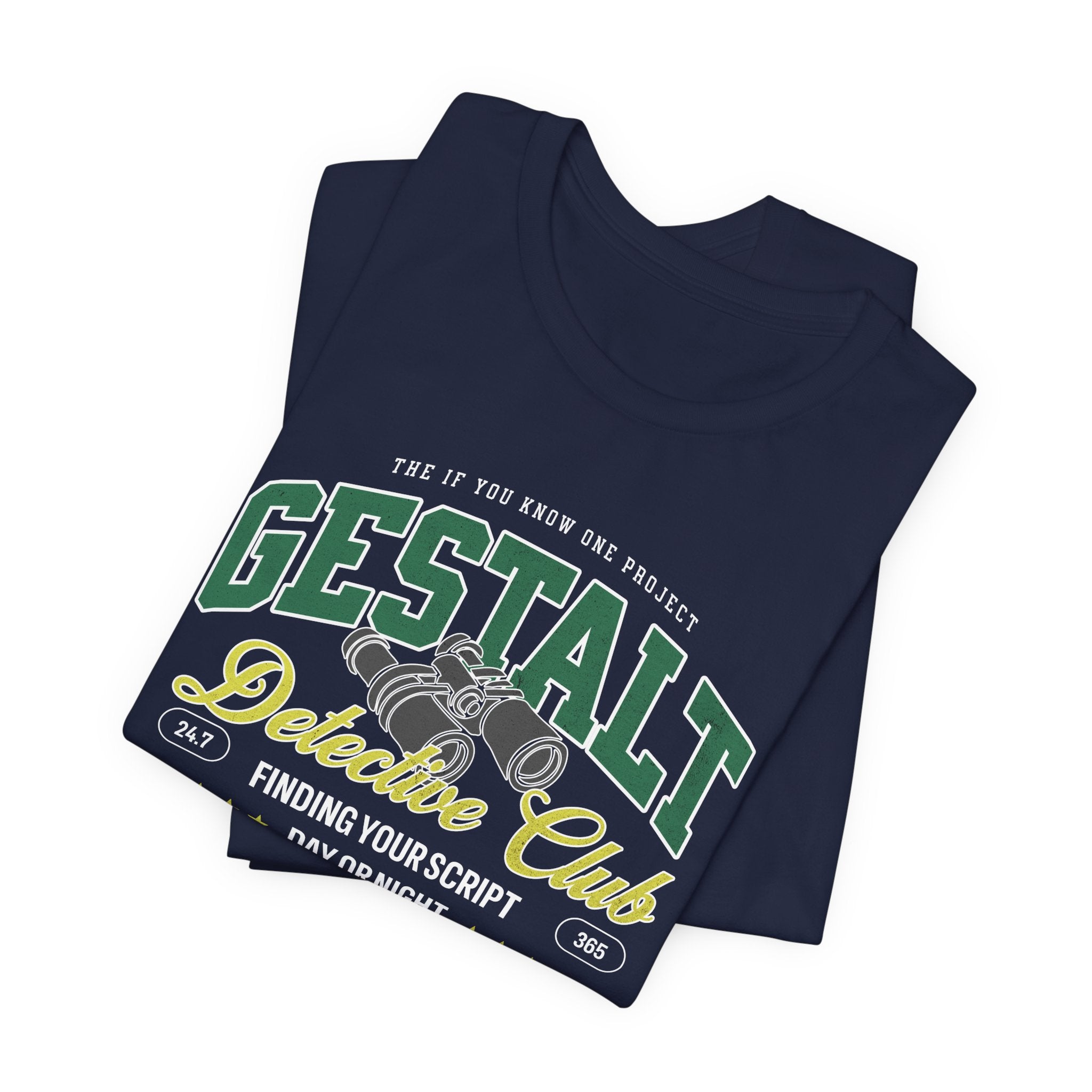 Gestalt Detective Club Unisex Jersey Short Sleeve Tee