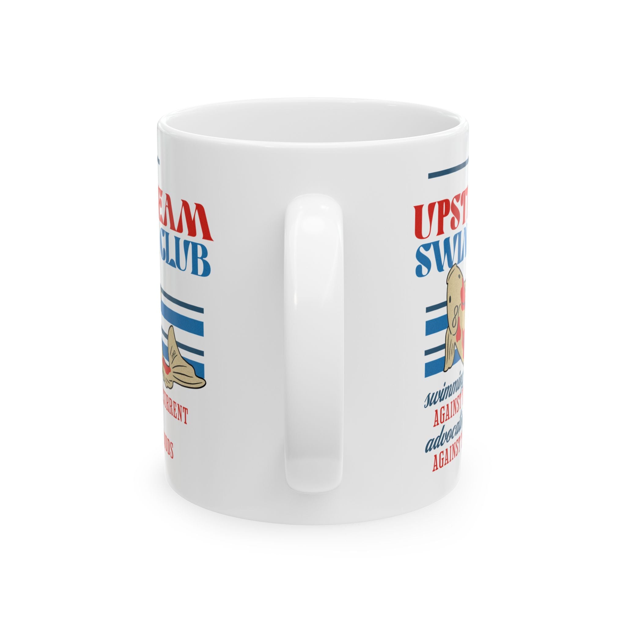 Upstream Swim Club 11 oz. Ceramic Mug
