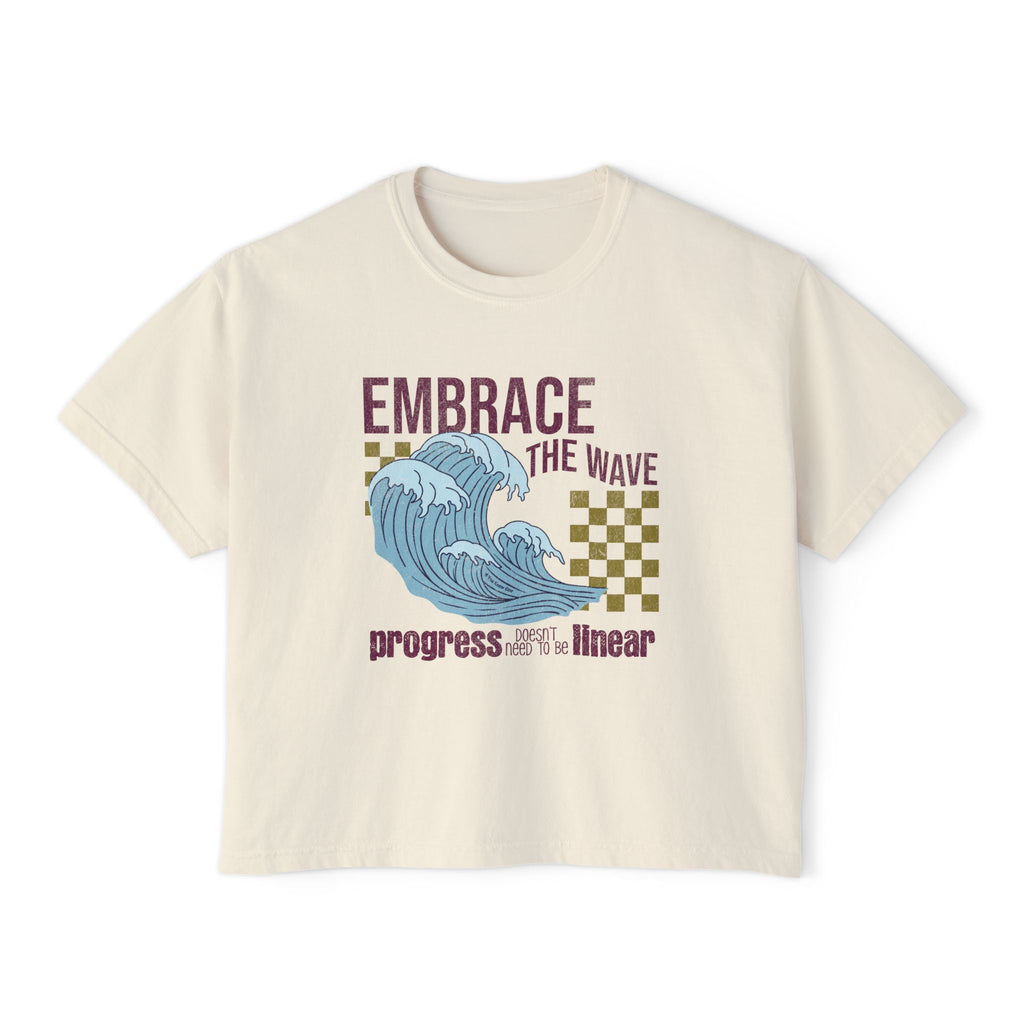 Boxy Embrace The Wave Comfort Colors