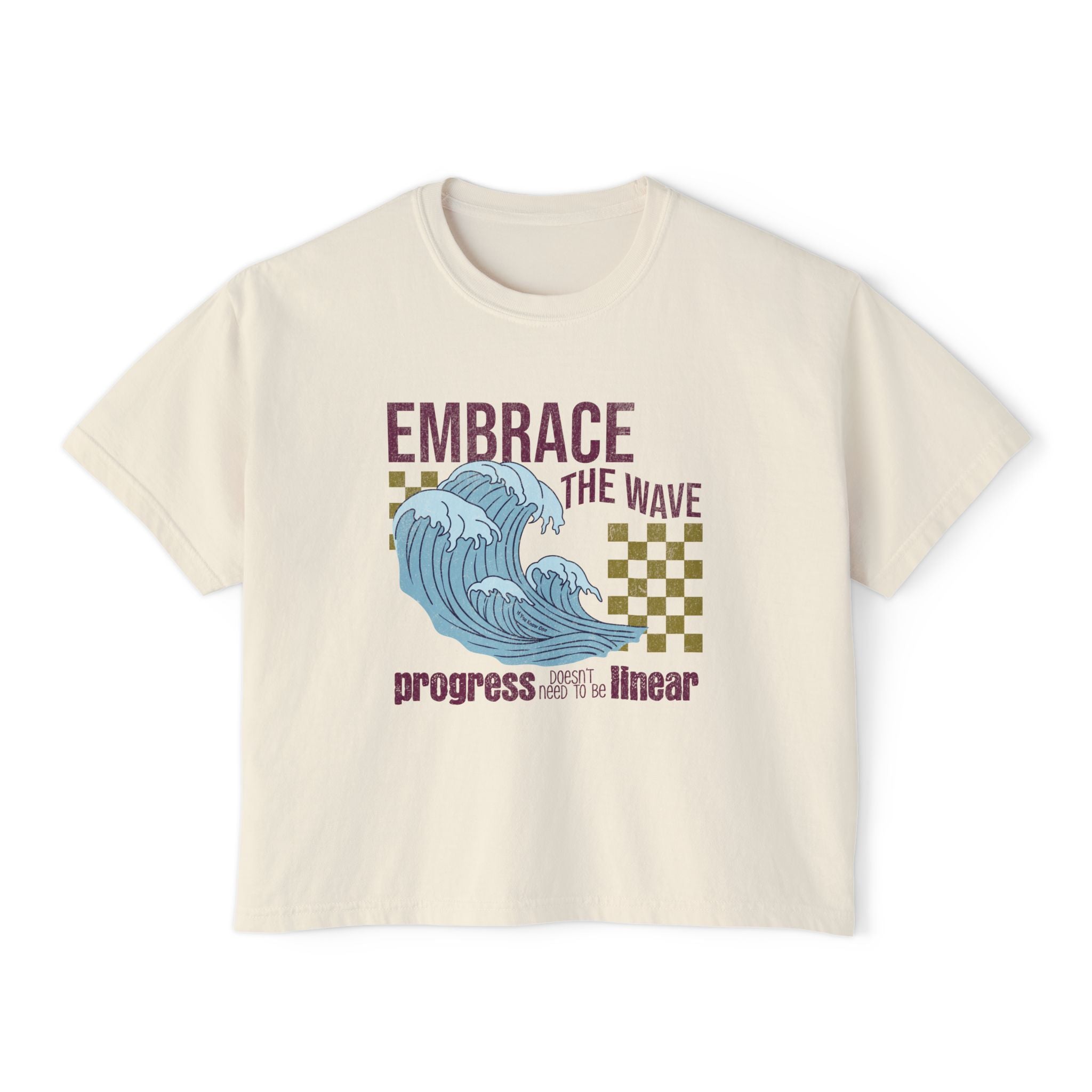 Boxy Embrace The Wave Comfort Colors