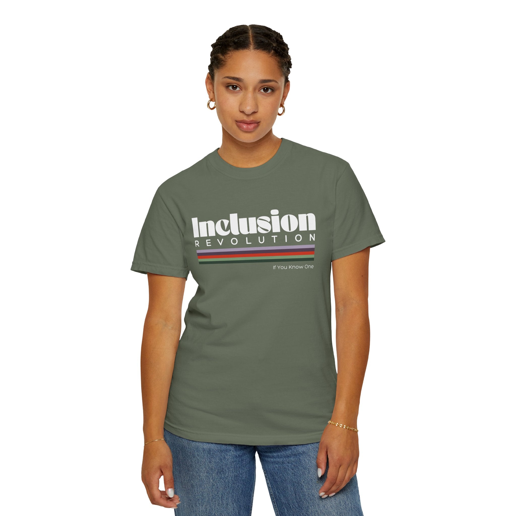 Inclusion Revolution Unisex Garment-Dyed T-shirt