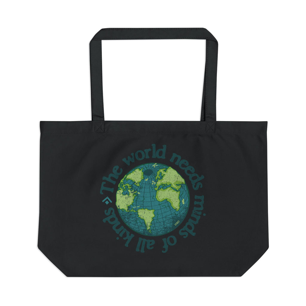 Minds of All Kinds Earth Large Eco Tote