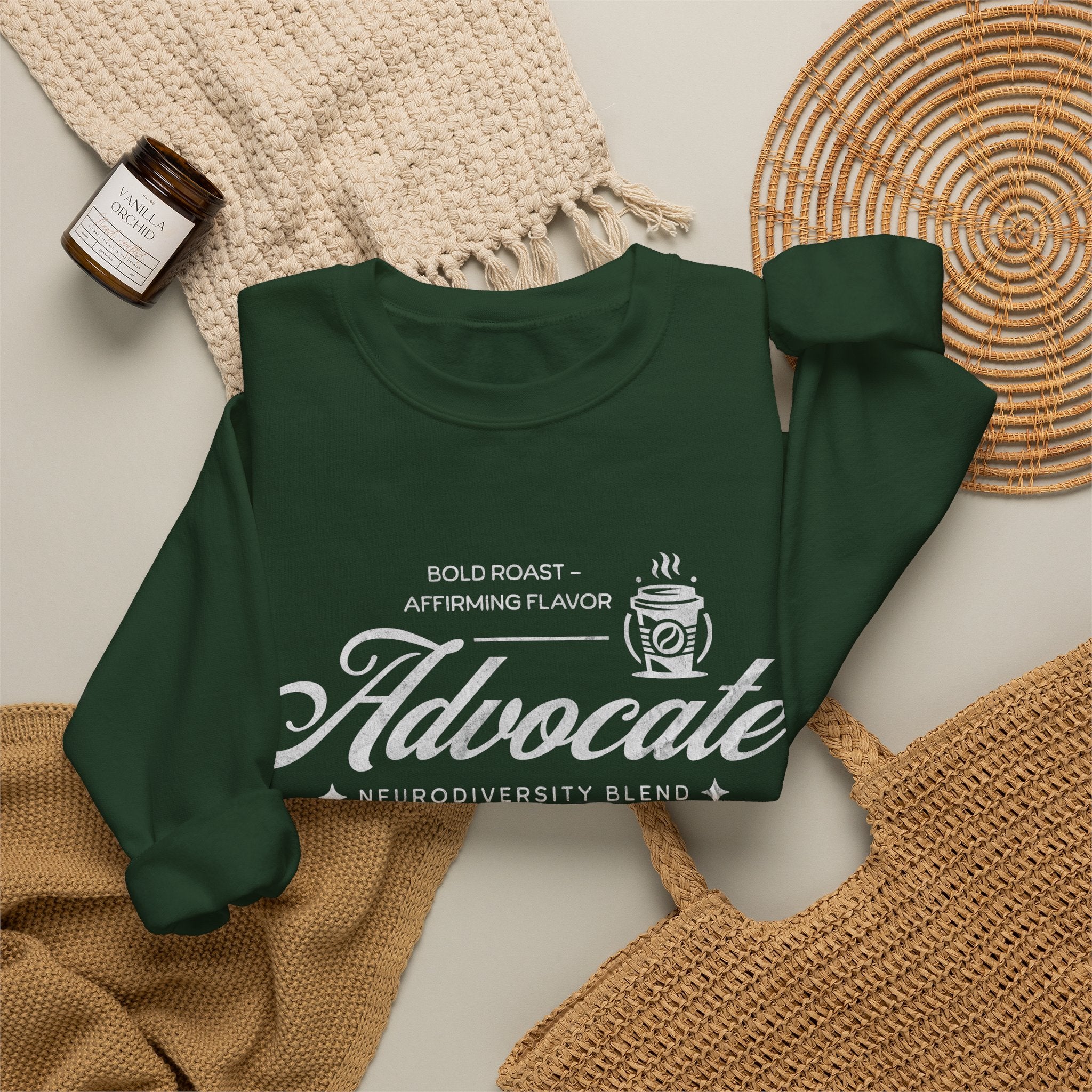 Advocate Coffee Blend Unisex Heavy Blend™ Crewneck Sweatshirt
