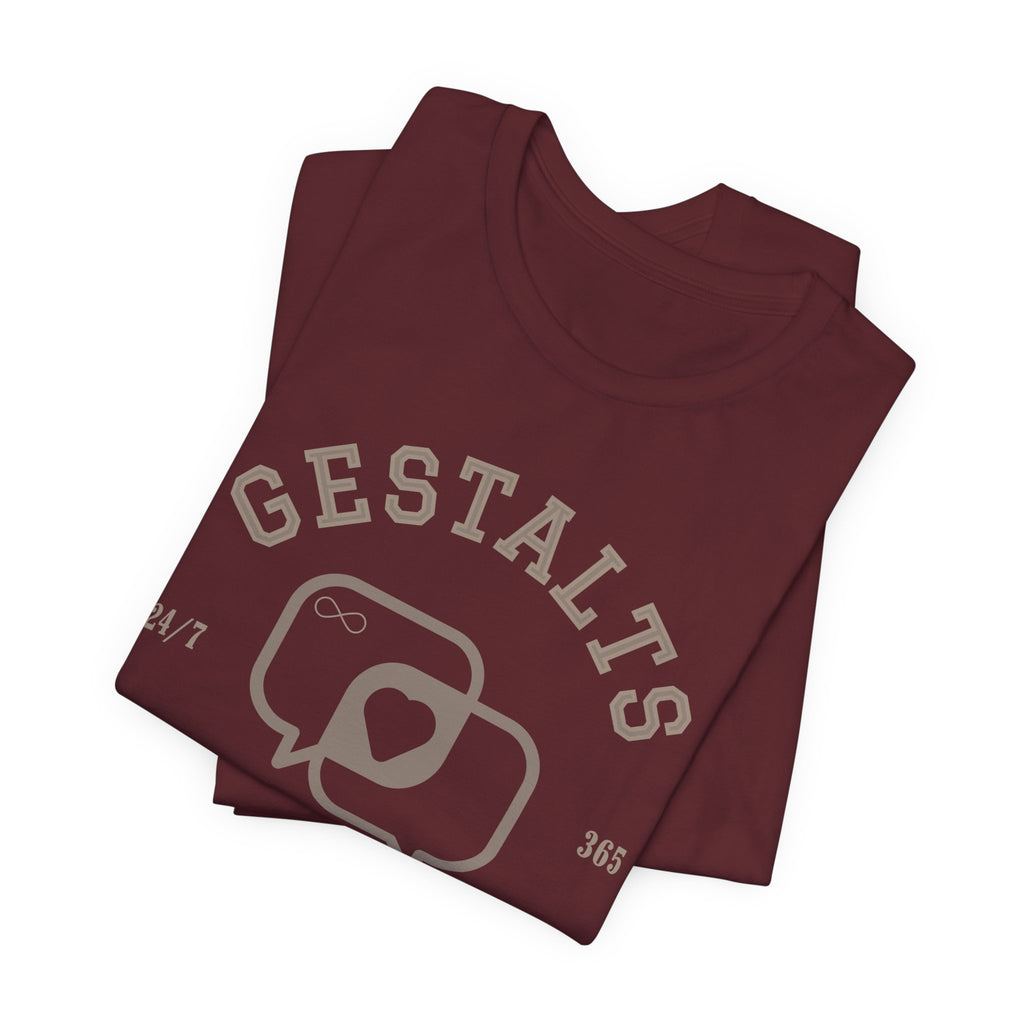 Gestalts Love Language Unisex Jersey Short Sleeve Tee