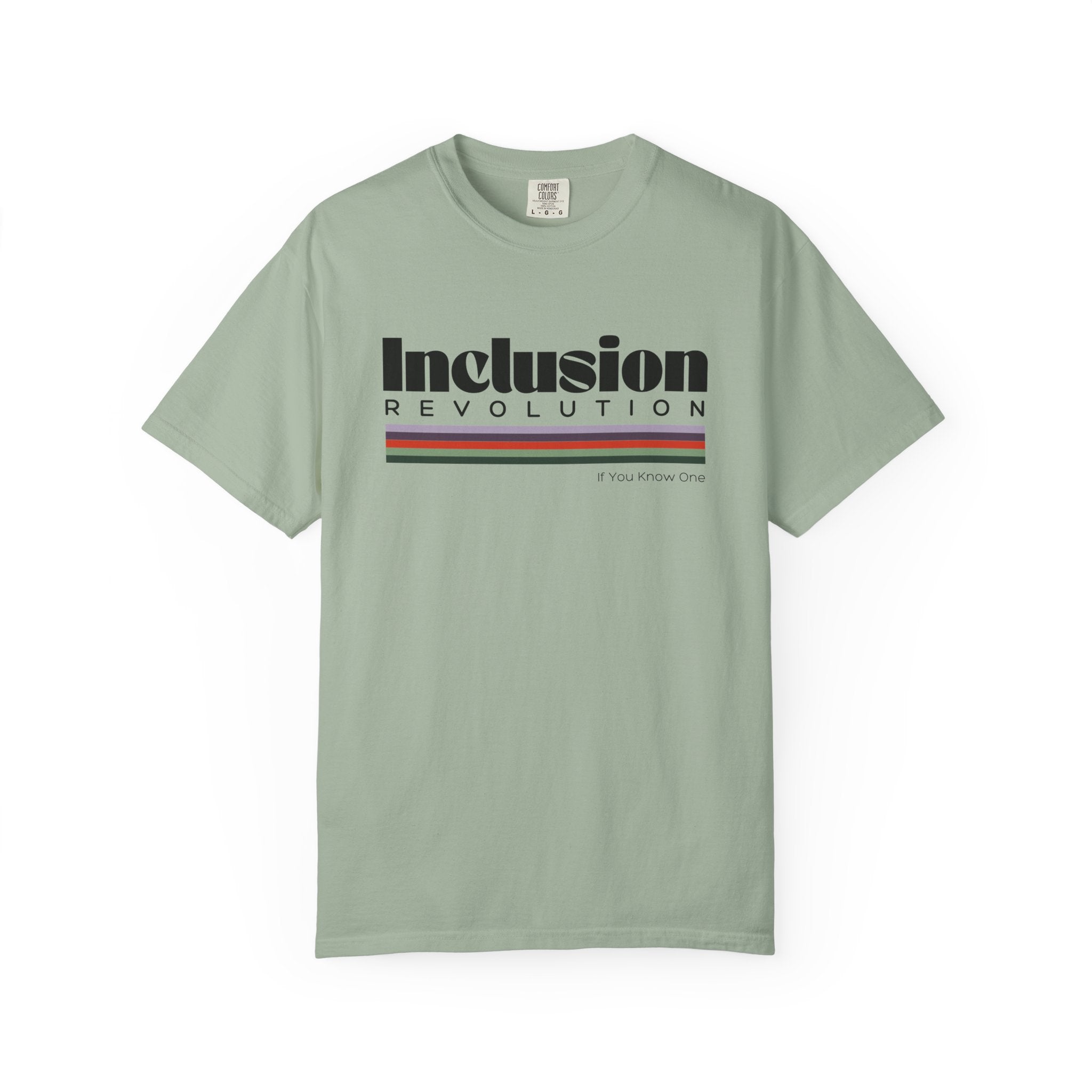 Inclusion Revolution Unisex Garment-Dyed T-shirt