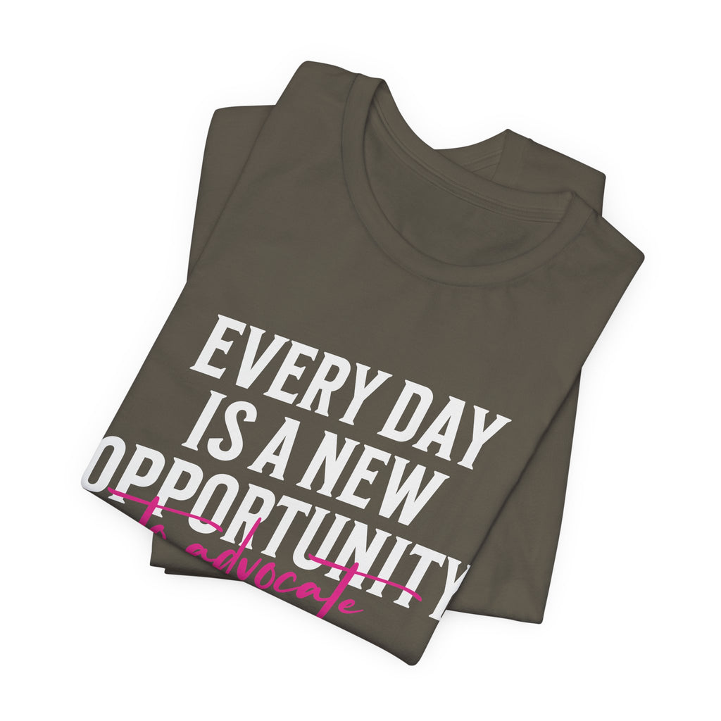 Everyday Advocate Unisex Jersey Short Sleeve Tee