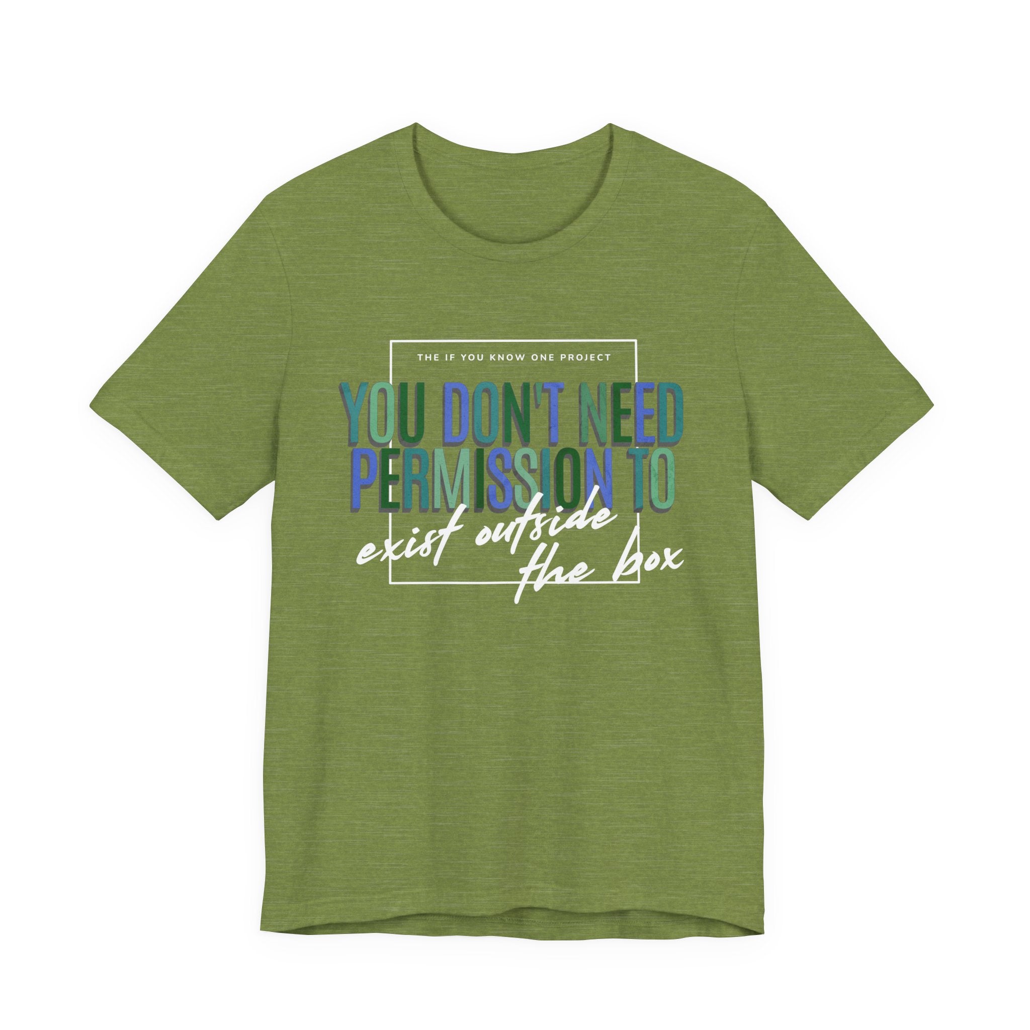 Exist Outside the Box Unisex Jersey Short Sleeve Tee
