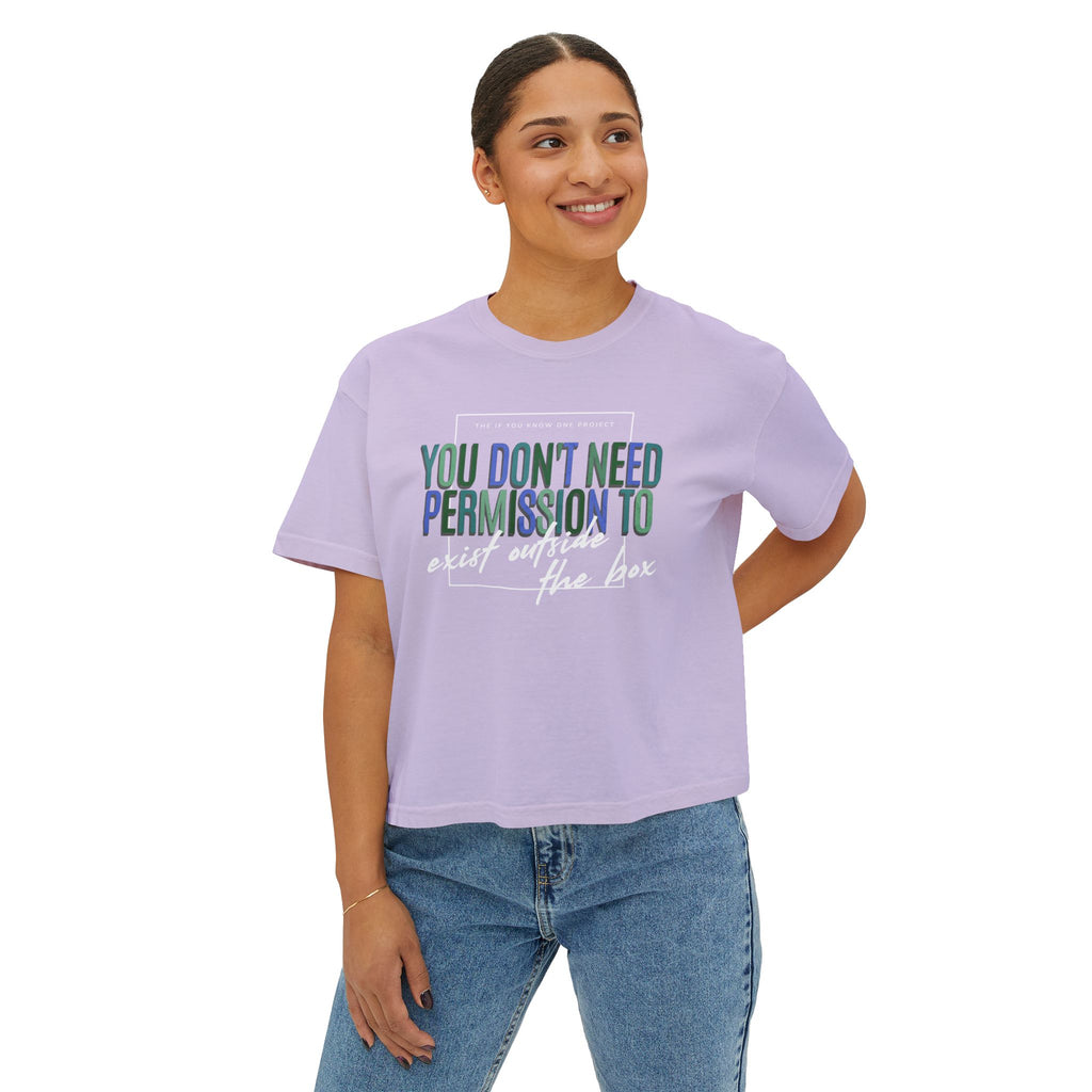Boxy Exist Outside The Box Comfort Colors