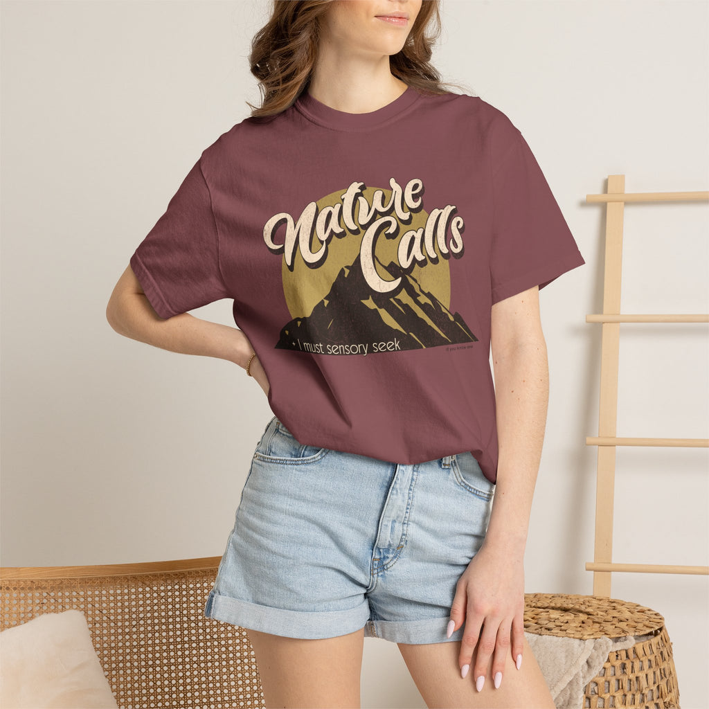 Nature Calls Unisex Garment-Dyed T-shirt