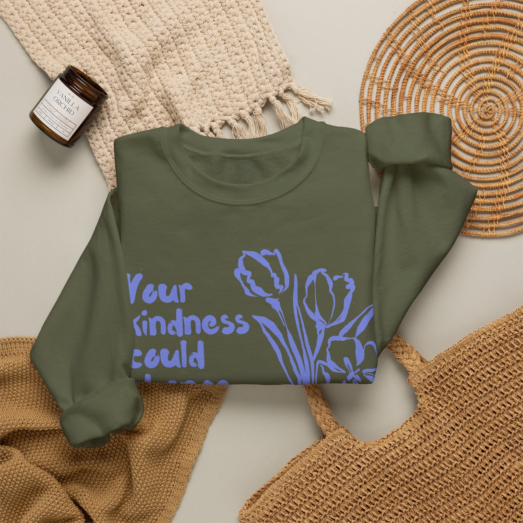 Your Kindness Could Change The World Unisex Heavy Blend™ Crewneck Sweatshirt