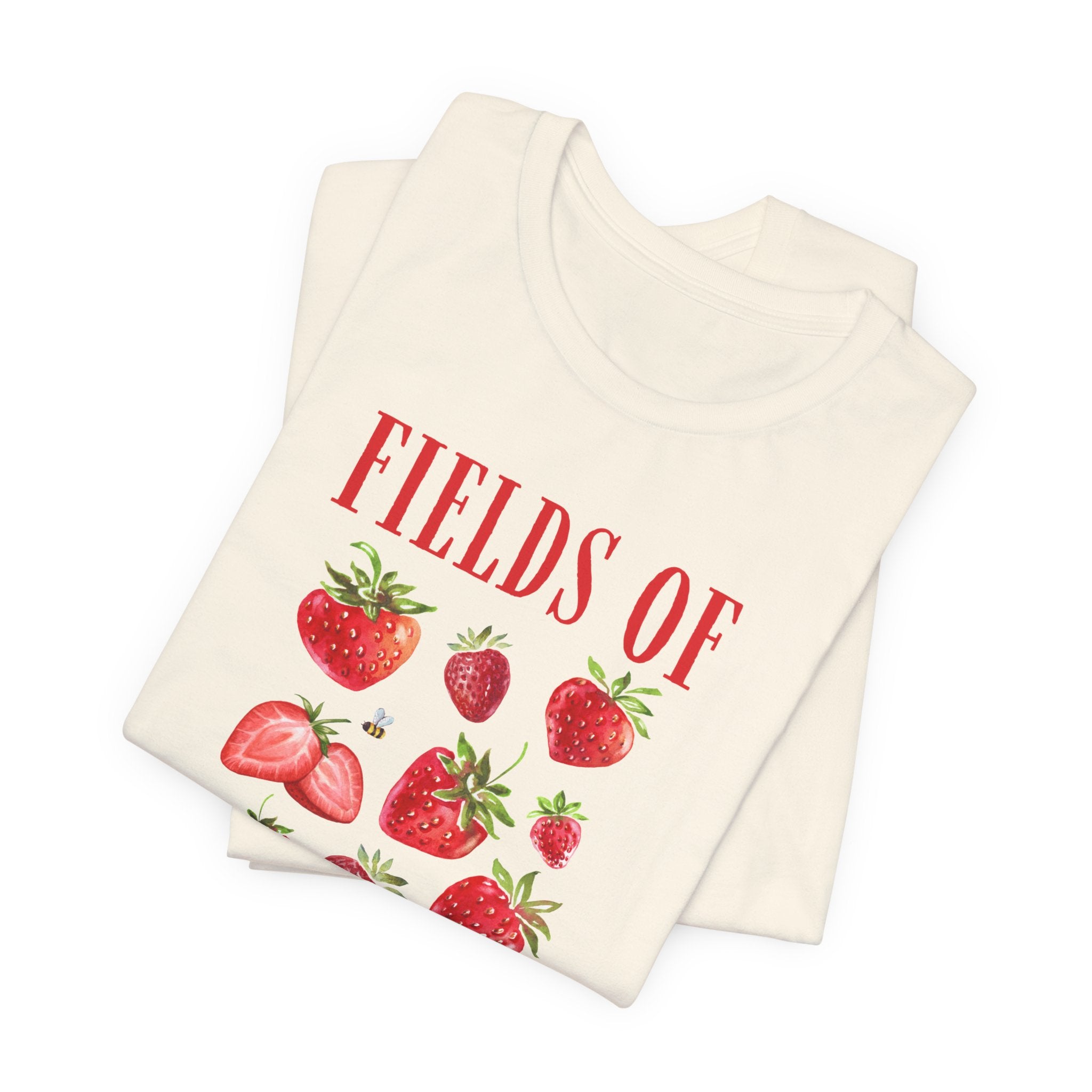 Fields of Inclusion Strawberry Unisex Jersey Short Sleeve Tee