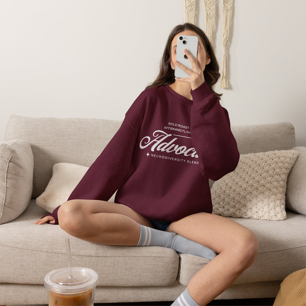 Advocate Coffee Blend Unisex Heavy Blend™ Crewneck Sweatshirt