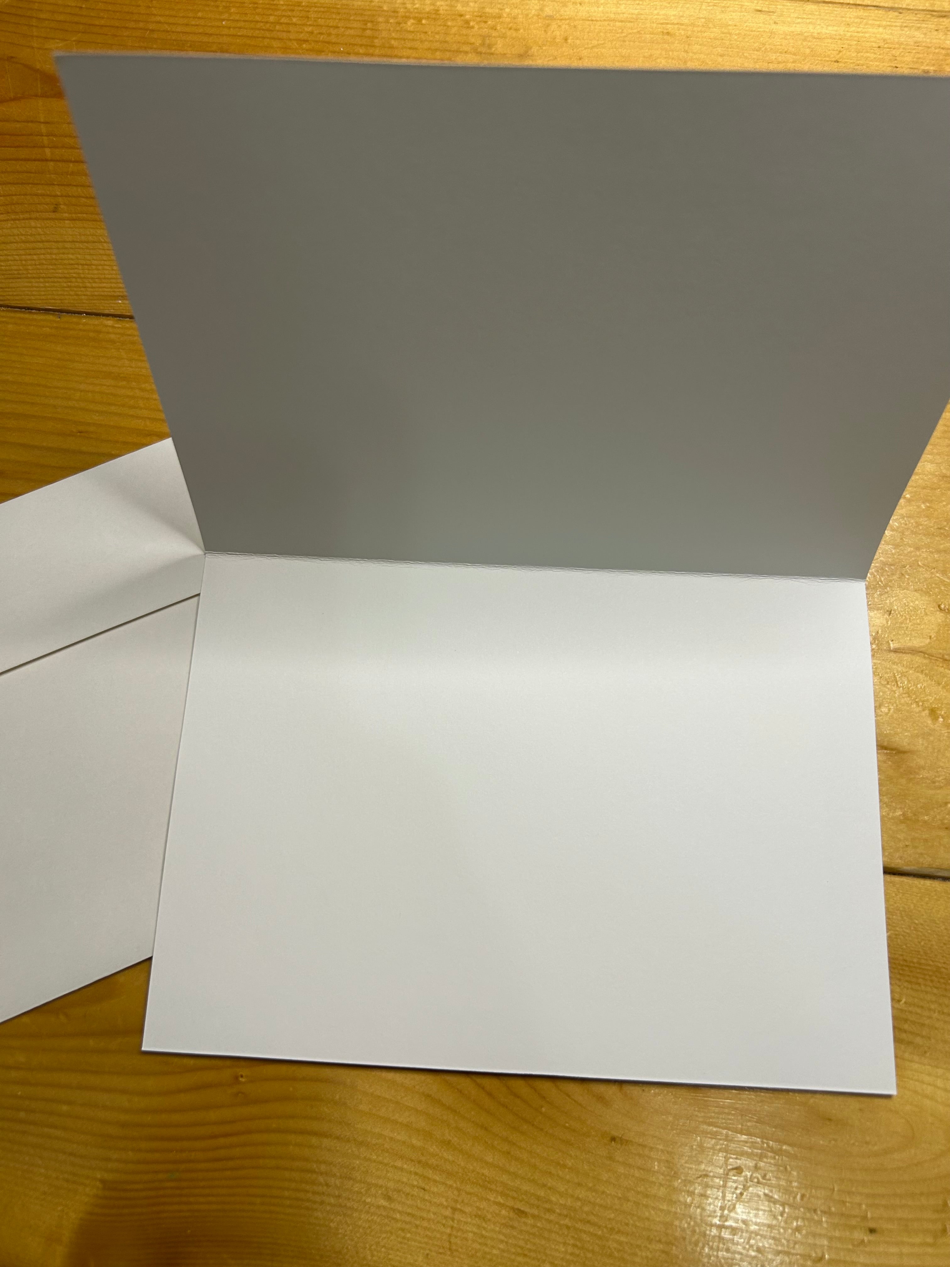 Sticker Sheet Blank Greeting Card